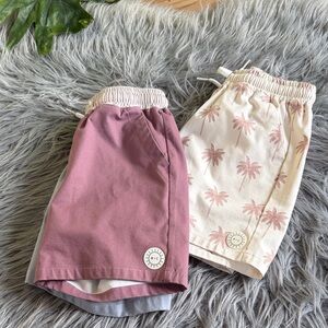 Rylee + Cru swim trunk set